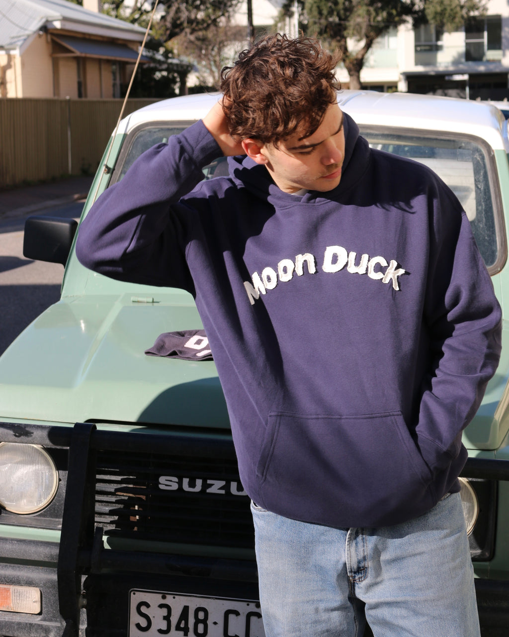 Navy Hoodie