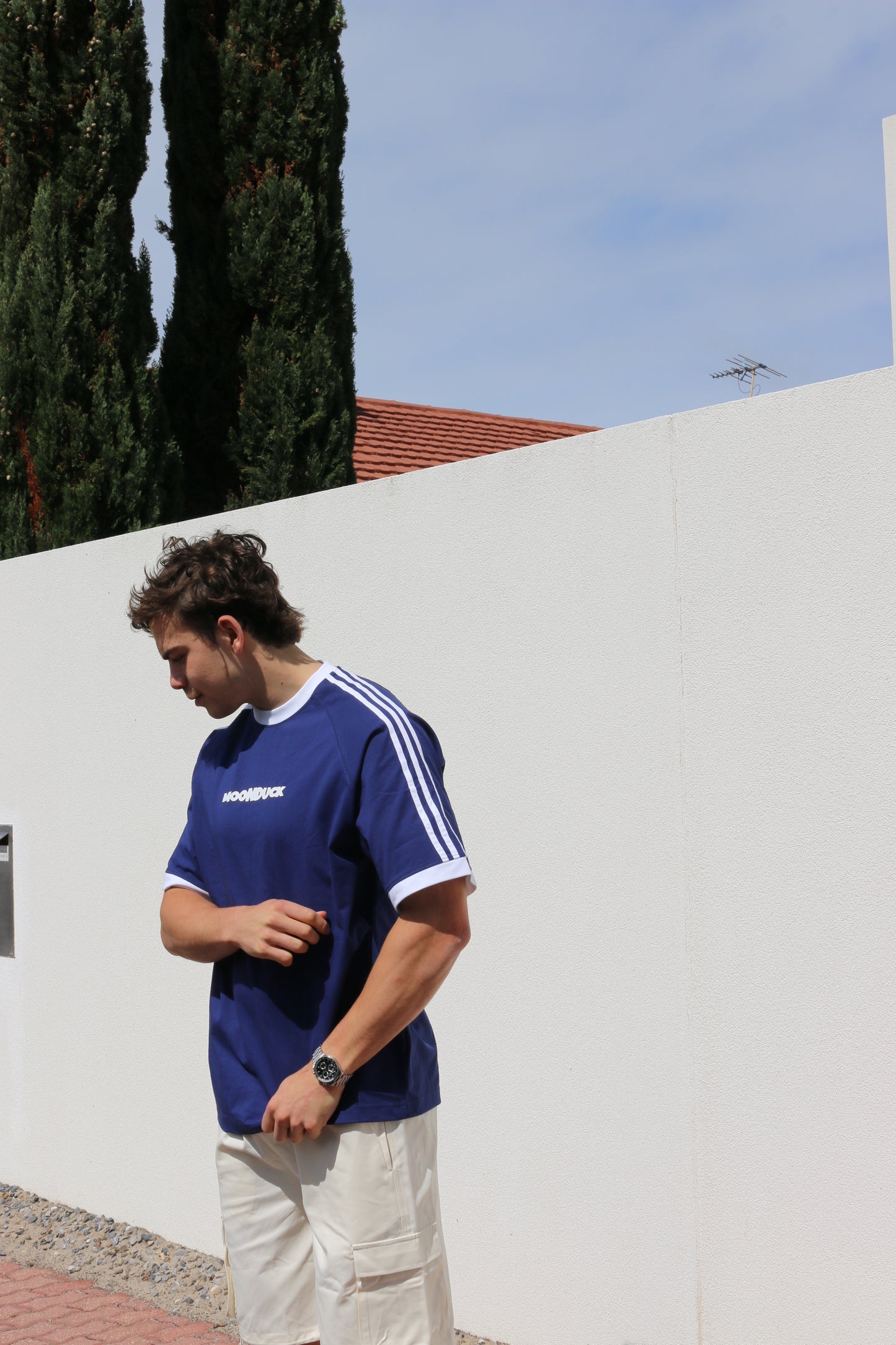 Striped Sleeve T-Shirt