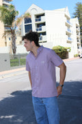 Purple  Button up
